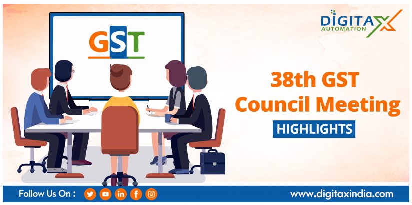 38th GST Council Meeting Highlights