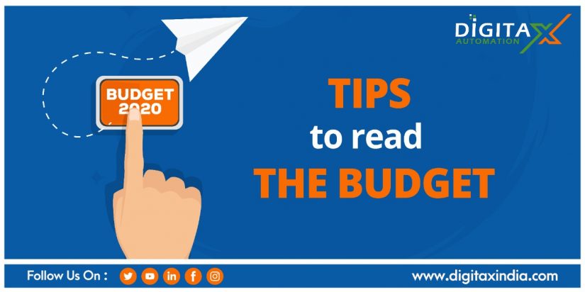 Tips to Read The Budget