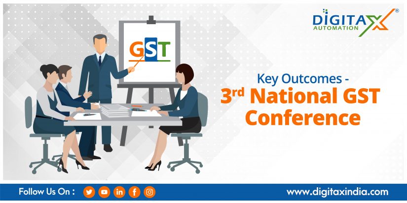 Key Outcomes – 3rd National GST Conference
